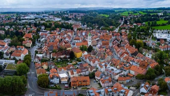 Luftbild Wangen im Allgäu Luftbild Wangen im Allgäu